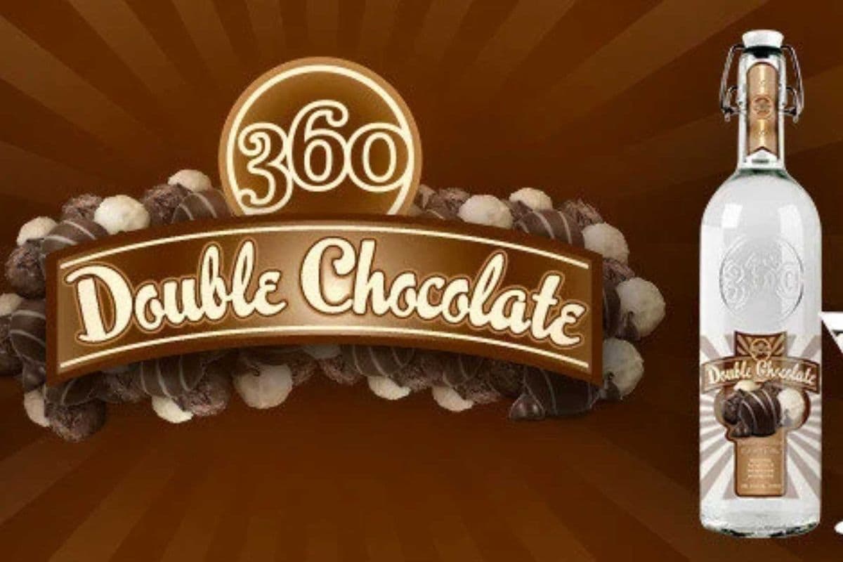 360 DOUBLE CHOCOLATE VODKA (750ML) (1 x 750ML)