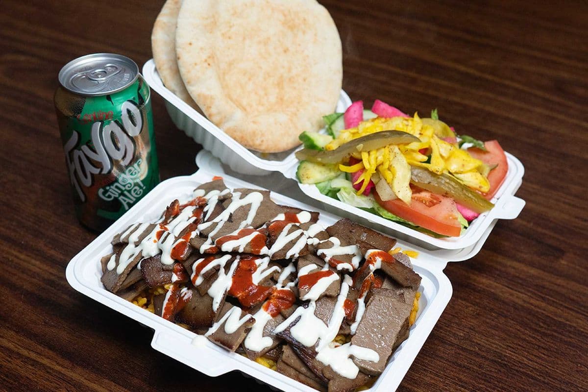Gyro with Rice Combo
