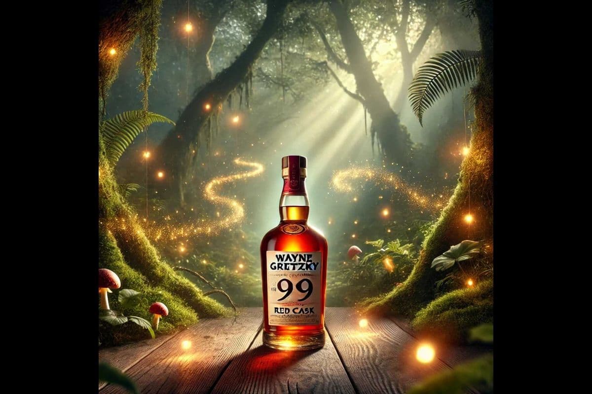 Wayne Gretzky Red Cask Canadian y, 750ml Whisky (40% ABV) (1 x 750ml)