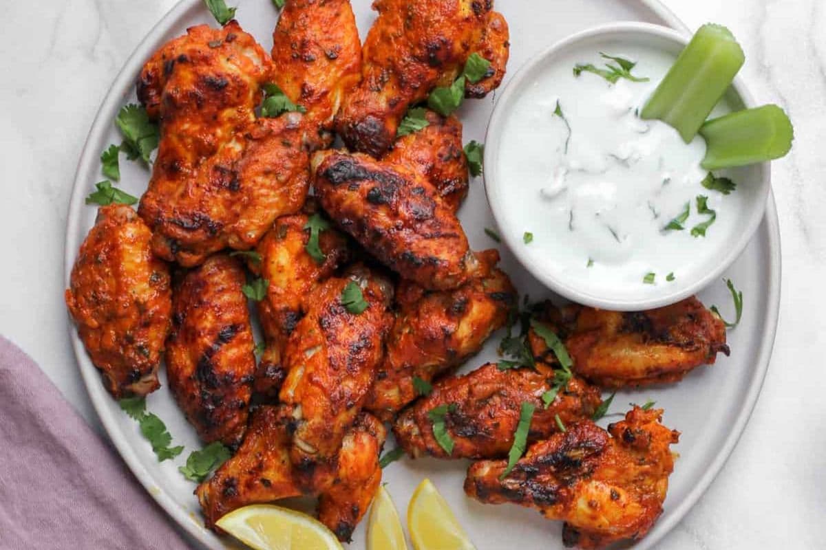 Desi-Style Chicken Wings
