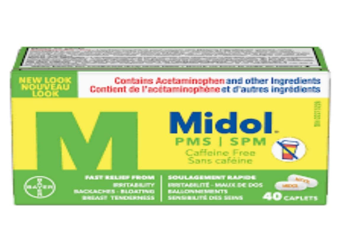 Midol SPM 40 Tablets