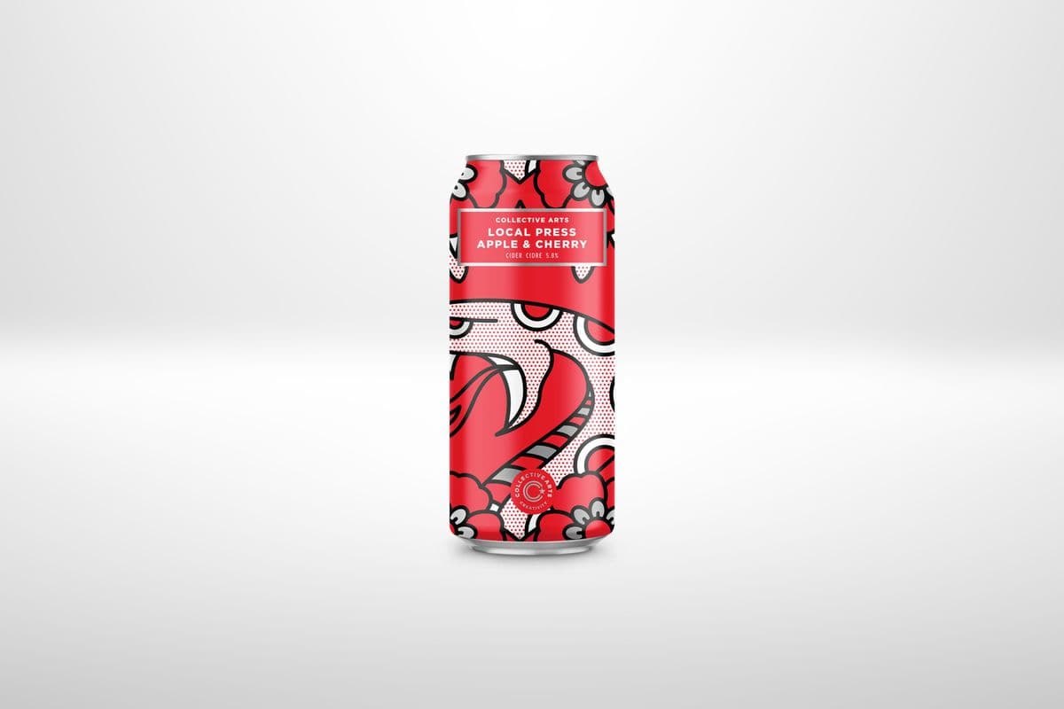 Collective Arts Local Press Apple & Cherry Cider (1 x 473 ml)