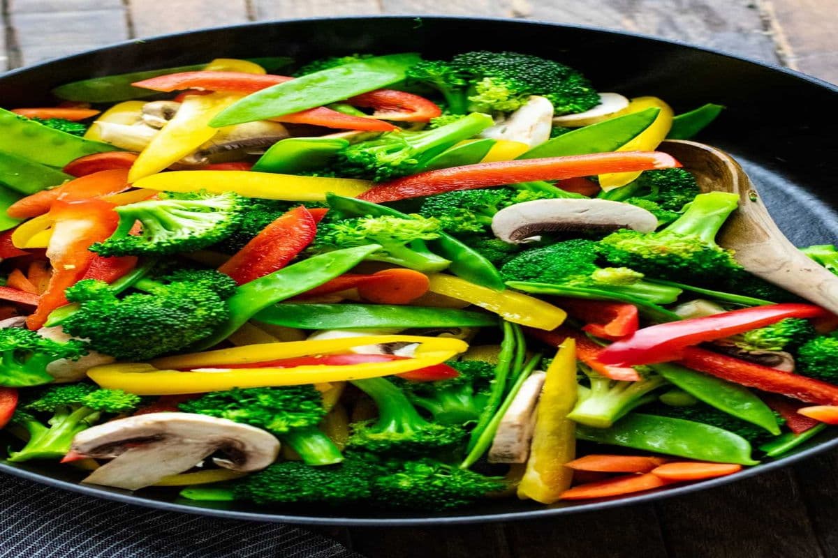 88. Pan Fried 4 Kinds Of Vegetables