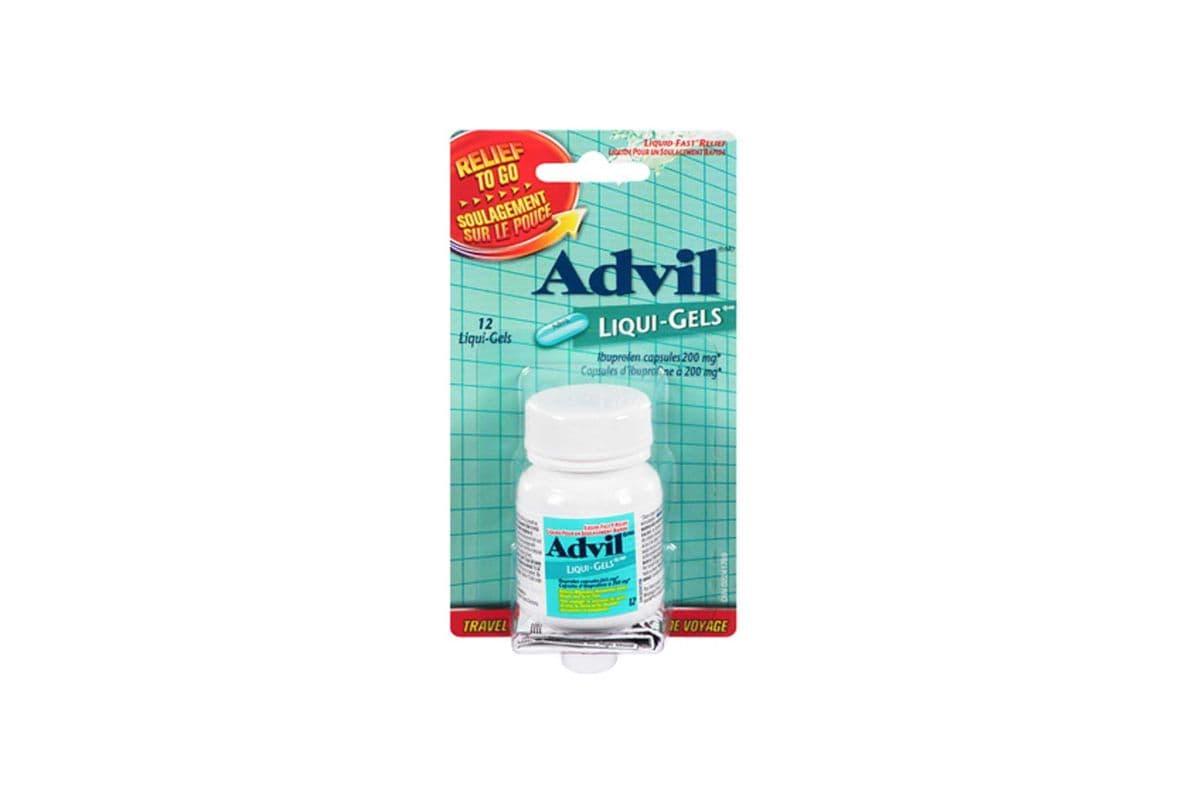 Advil Liqui-Gels 200mg 12 Capsules