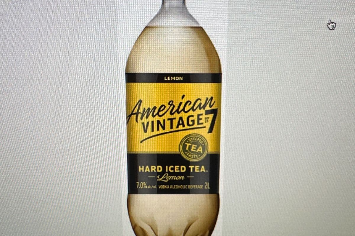 American Vintage Iced Lemon Tea 2 L (1 x 2 L)