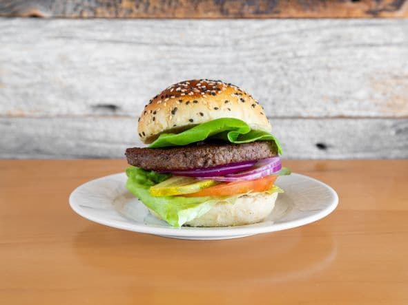 Plant Based  Burger and One Side