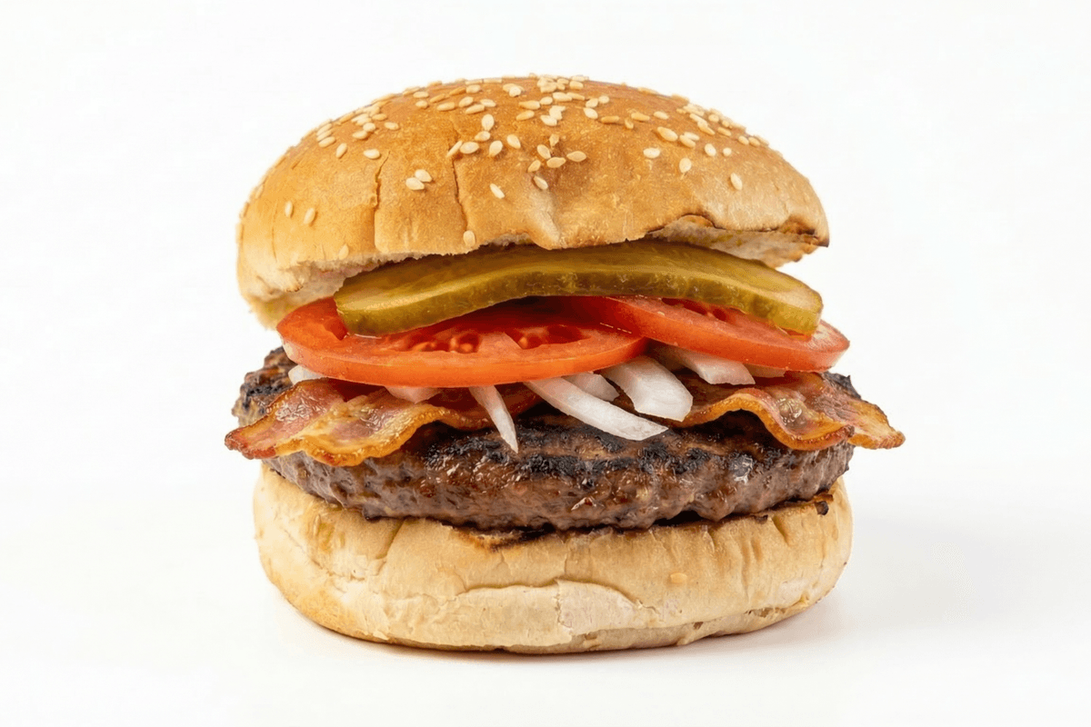 Home Bacon Burger