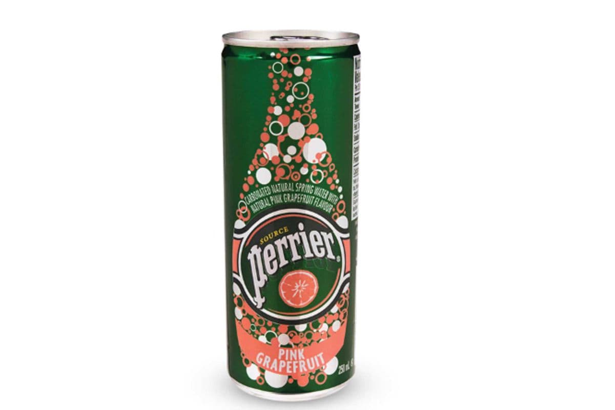 Perrier Sparkling Water Can Pink Grapefruit (330 ml)