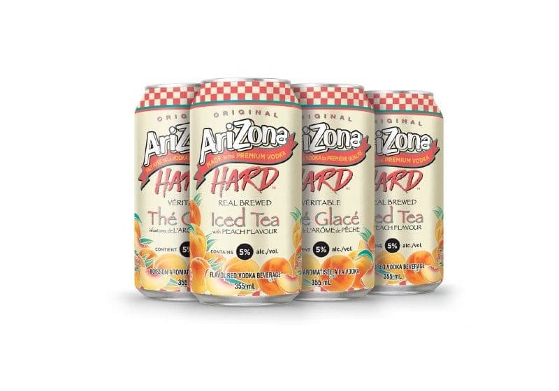 Arizona Hard Peach Ice Tea (6 x 355 ml)