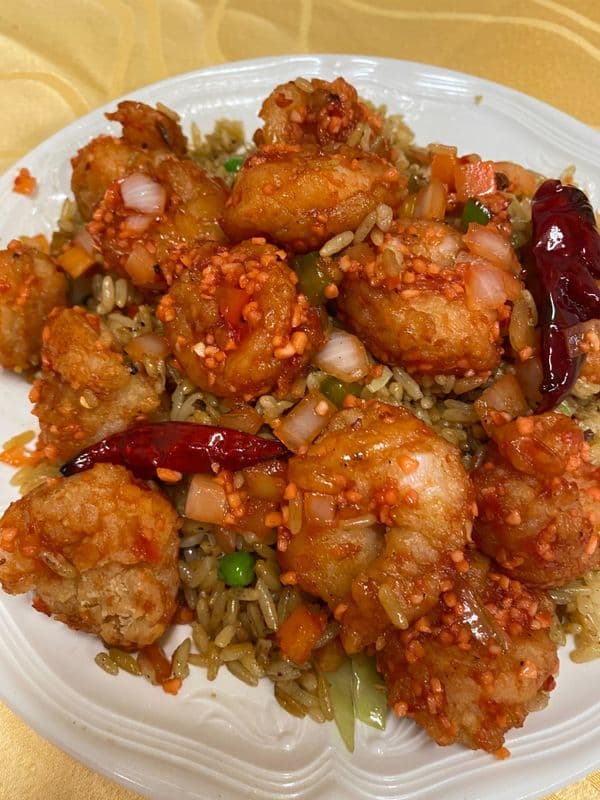 Deep Fried Shrimp with Spicy Salt