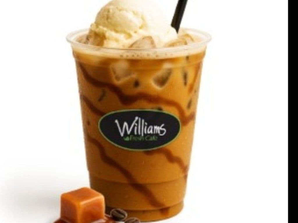 Caramel Iced Coffee Float