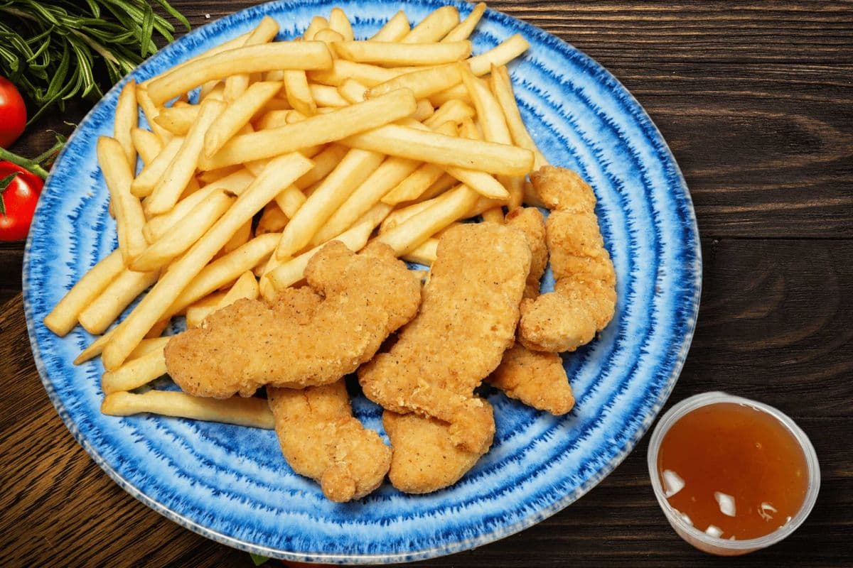Chicken Strips and Fries