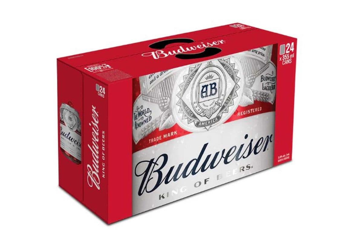 BUDWEISER (24 x 355 ML)