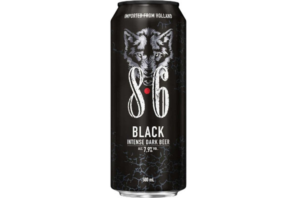 Bavaria 86 Black (1 x 500 ml Tall Can)