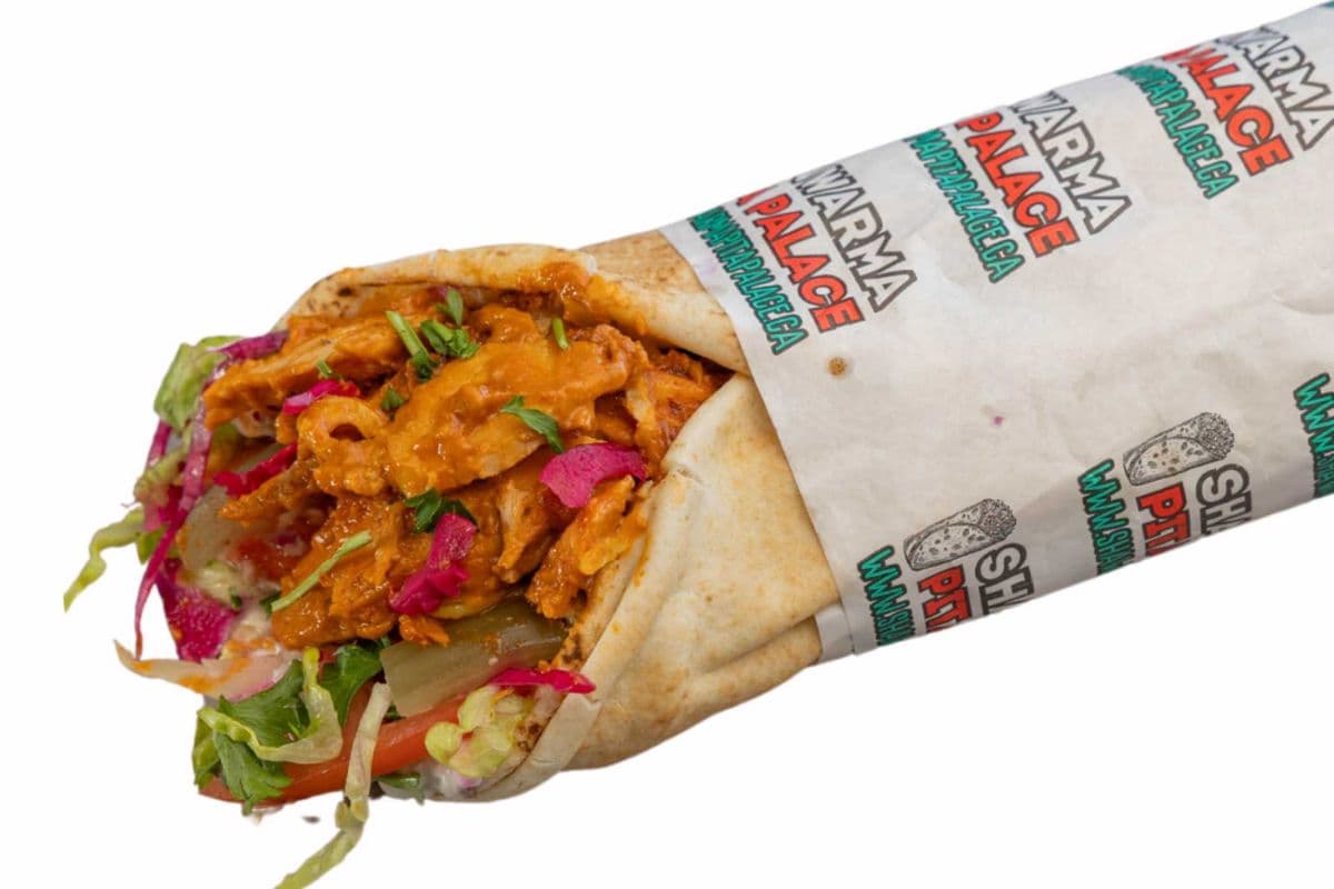 Butter Chicken Wrap