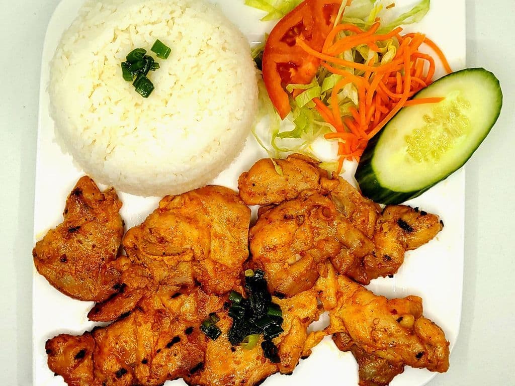 C3. Com Ga Nuong - Lemongrass Chicken
