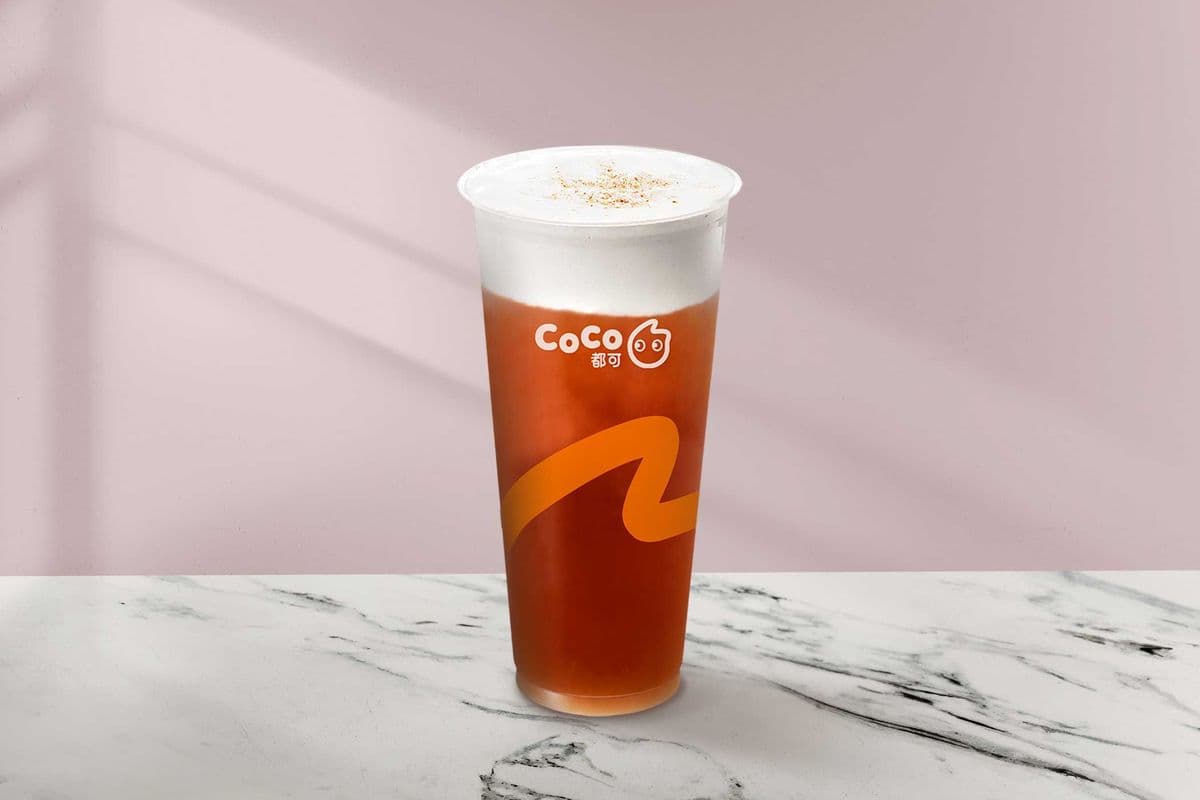 Black Tea Macchiato