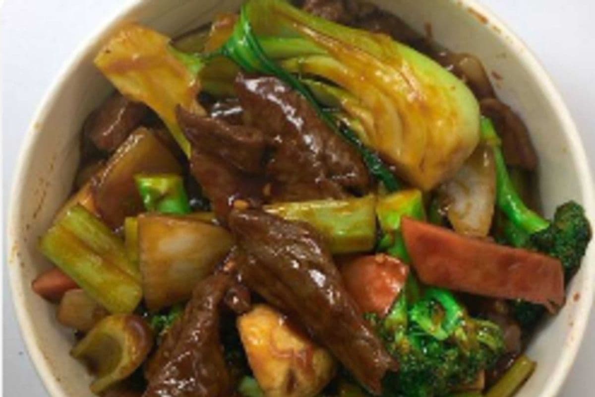 Beef with Mixed Vegetable 牛肉什锦蔬菜