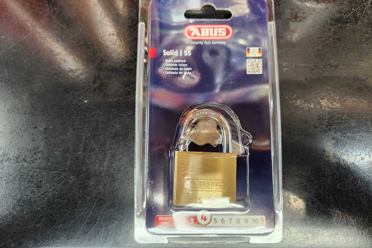 Abus 40mm Padlock with key - Cadenas Abus 40mm avec clé