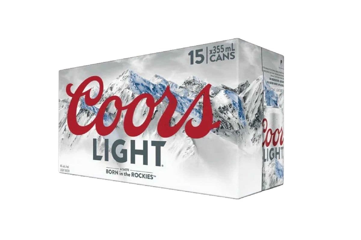 Coors Light (15 x 355 ml Cans)