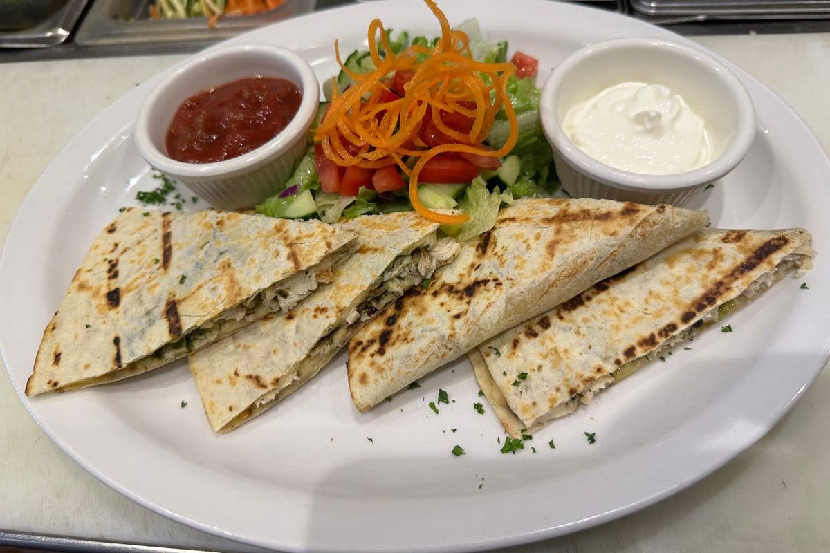 Grilled Chicken Quesadilla