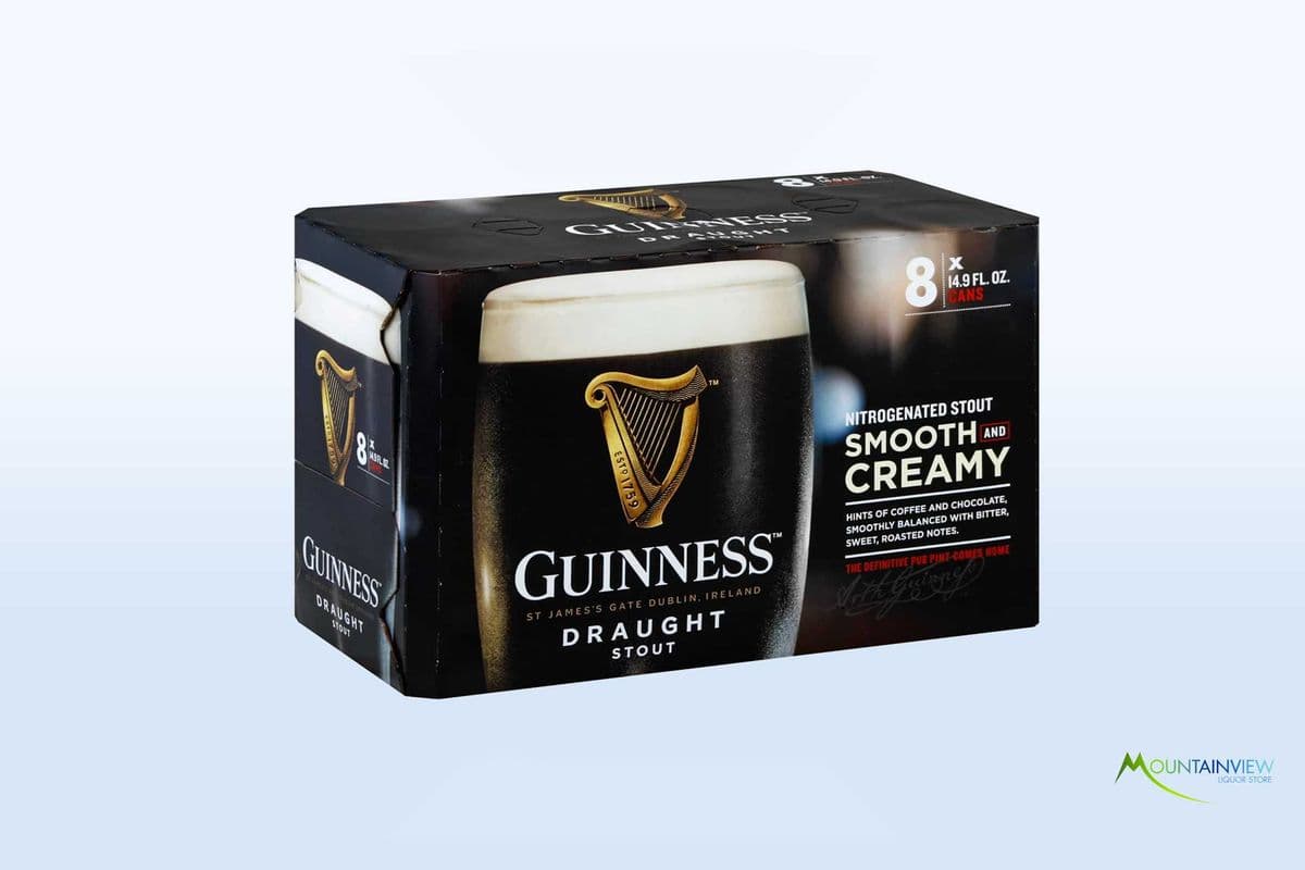 Guinness Draught 8 can (8 x 355 ml Cans)