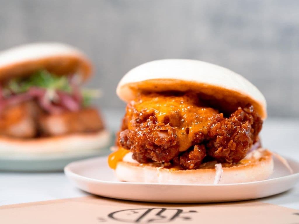 Gochujang Chicken Bao