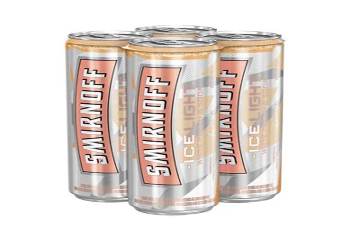 SMIRNOFF ICE LIGHT WHITE PEACH & SODA 4x355ML (4 x 4x355ML)