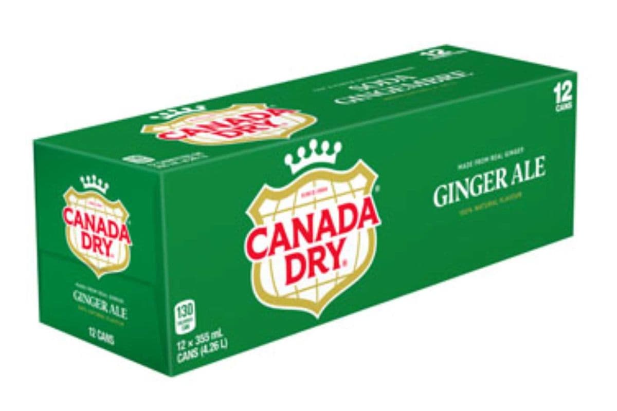 Canada Dry – Ginger Ale (12 x 355ml Can)