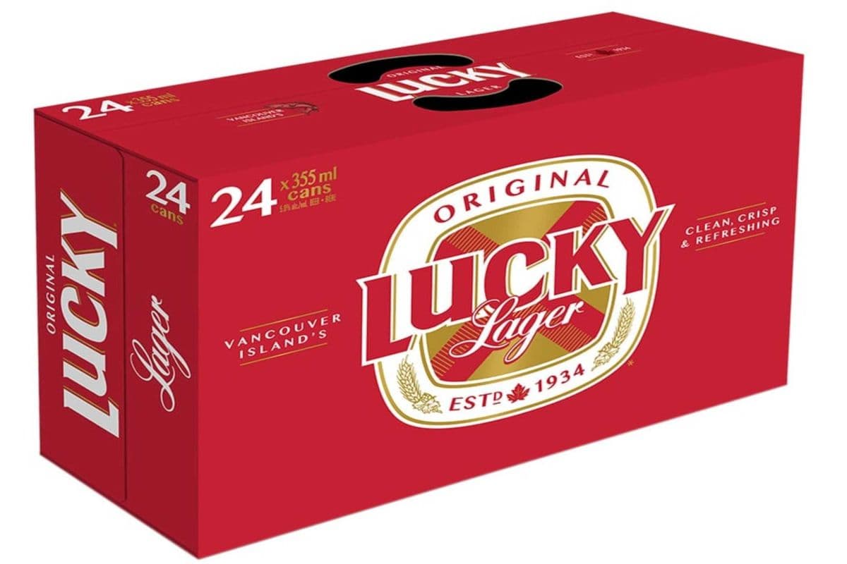 Lucky Lager 24 Pack (24 x 355ml)