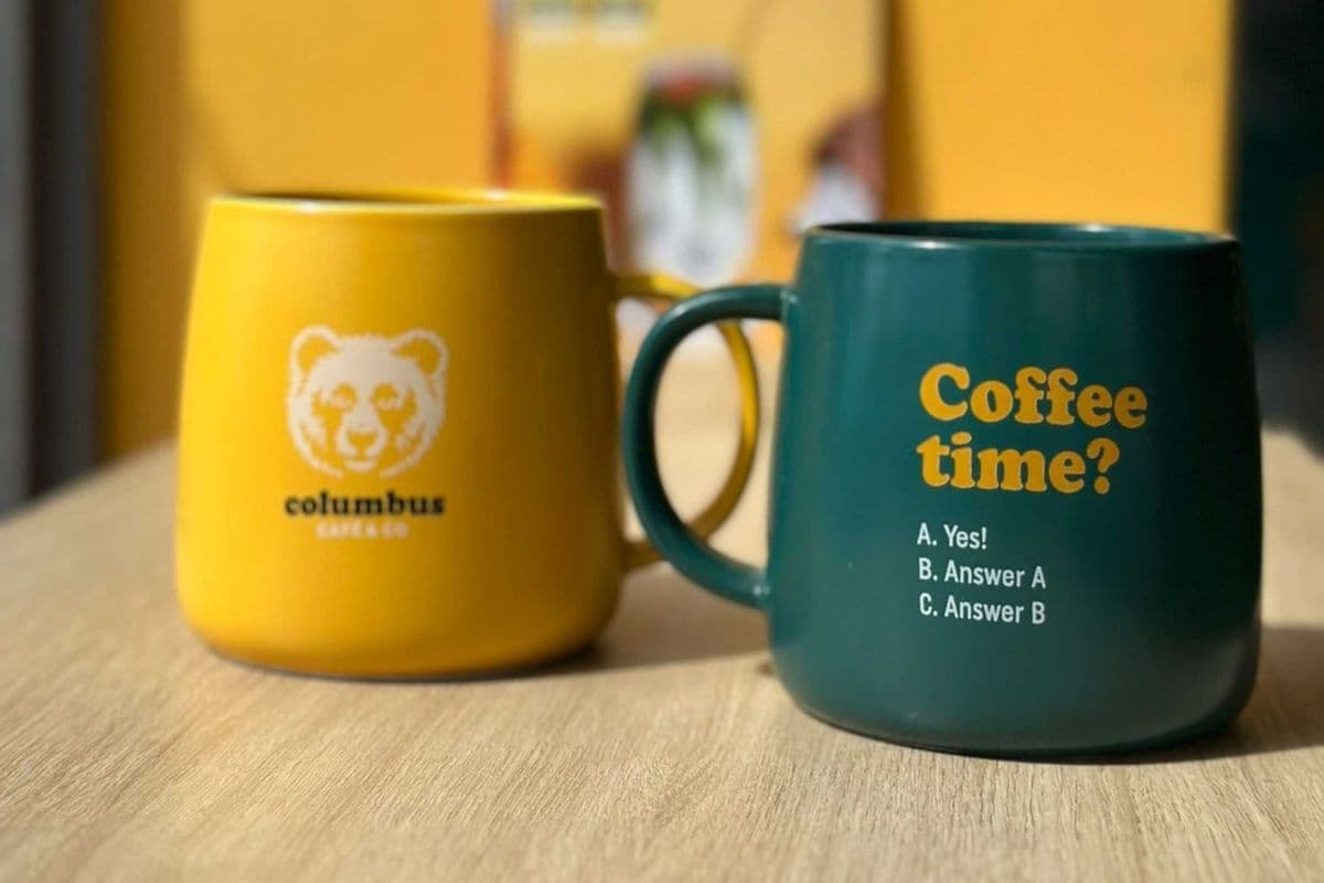 Happiness Mug Green