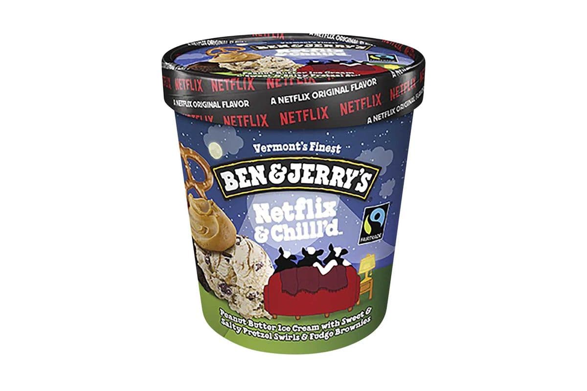 Ben & Jerry Netflix & Chill'D Peanut Butter 473ml