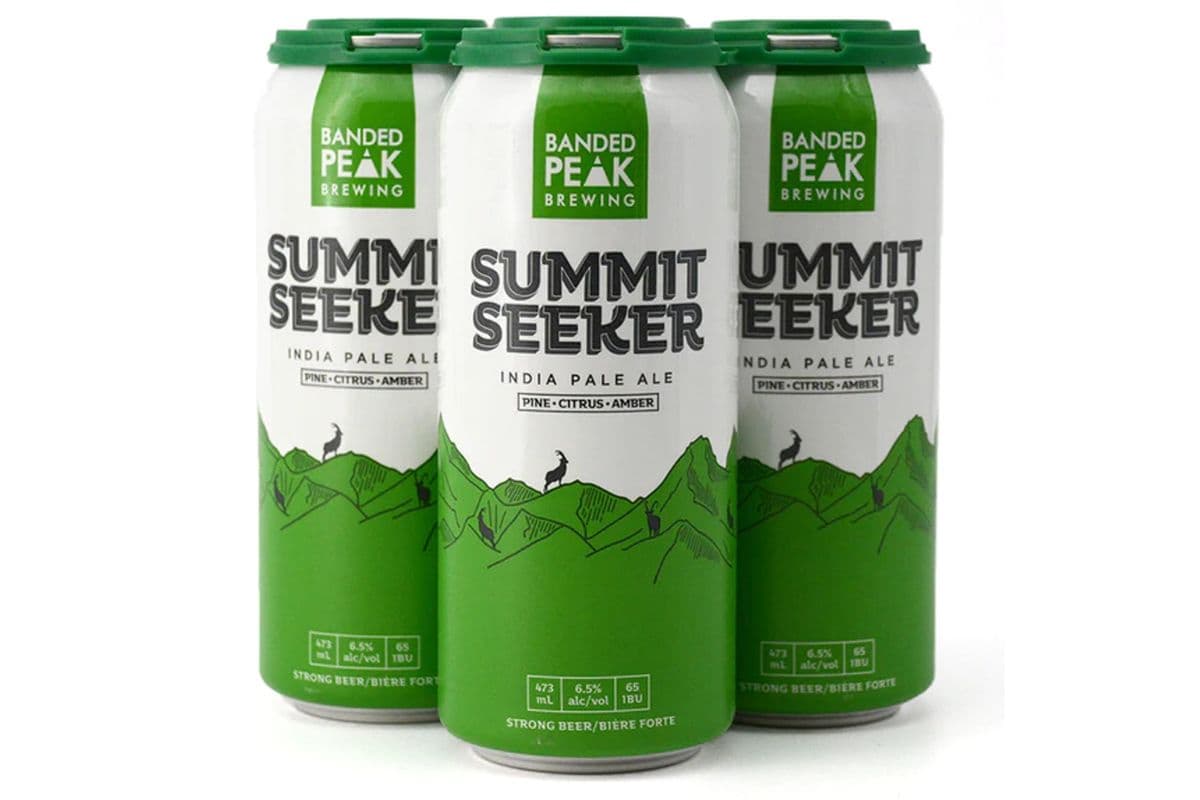 Banded Peak Summit Seeker IPA (4 x 473 ml cans)
