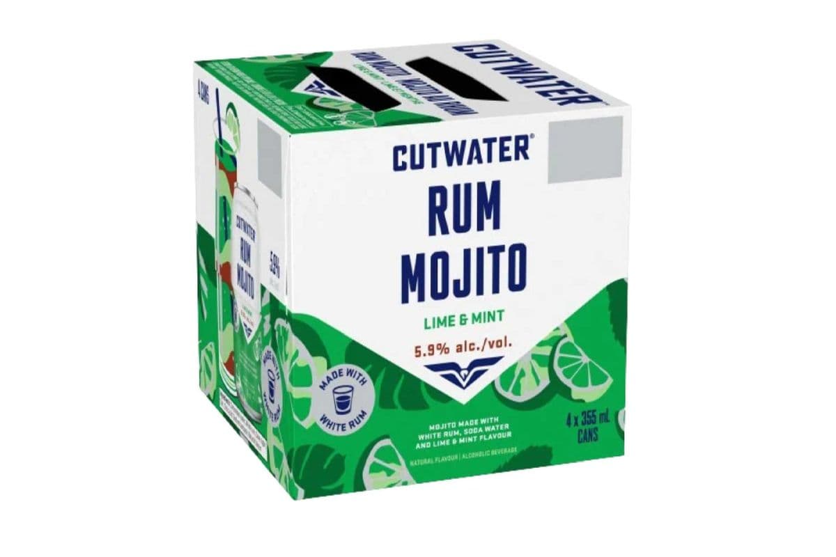 Cutwater Rum Mojito Lime and Mint (4 x 355 ml)