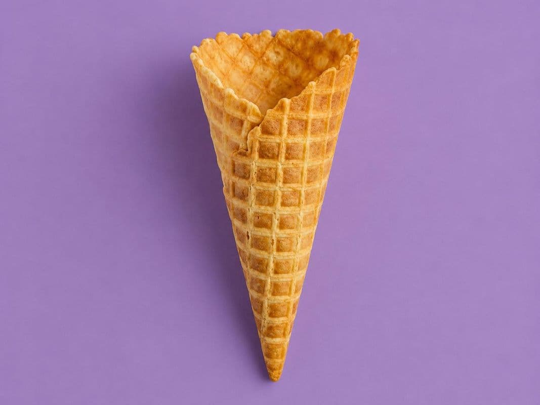Fresh Baked Waffle Cone