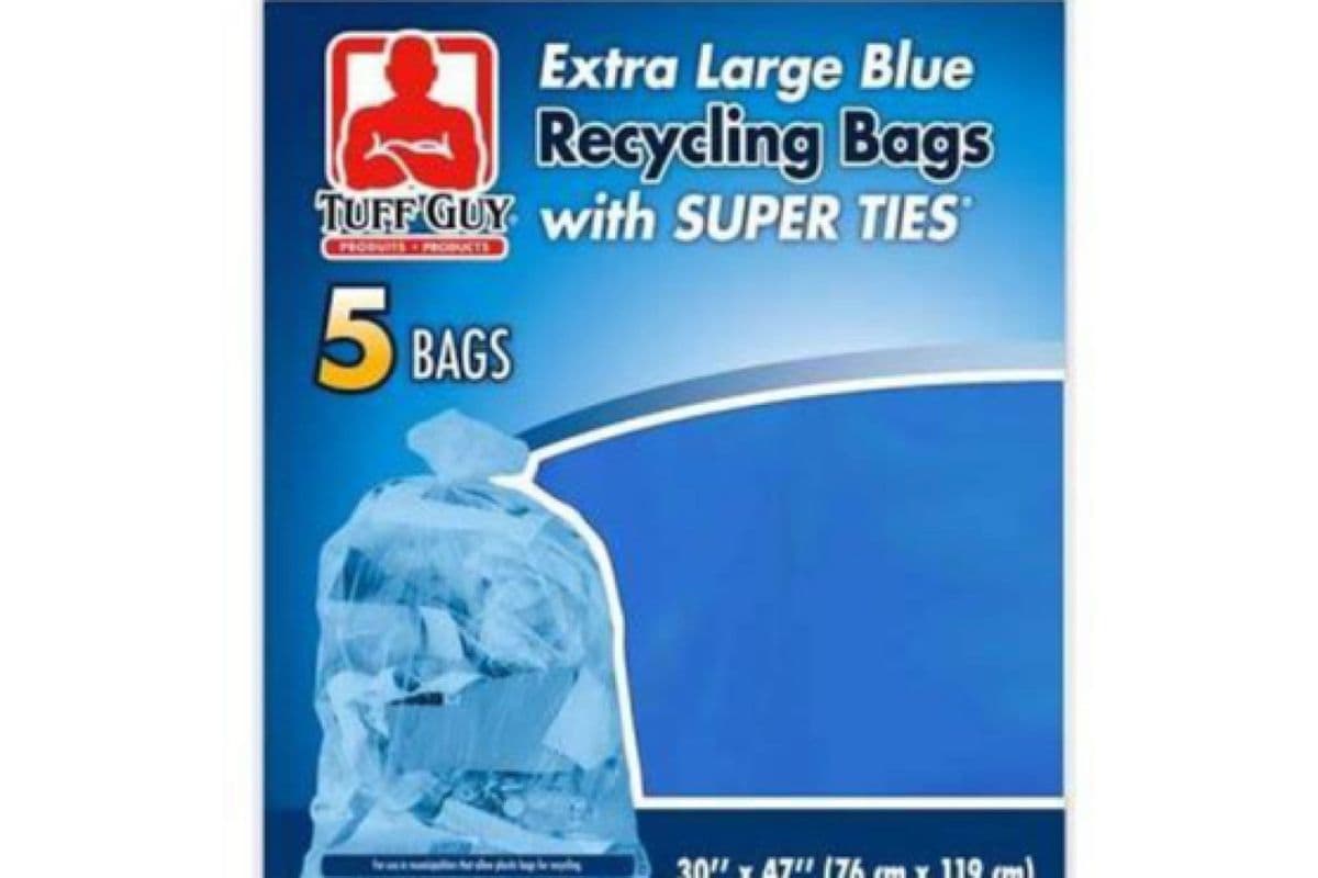 Sacs de Récupération Bleus (5 sacs) 30’’ x 47’’ / Blue Recovery Bags (5 bags) 30" x 47