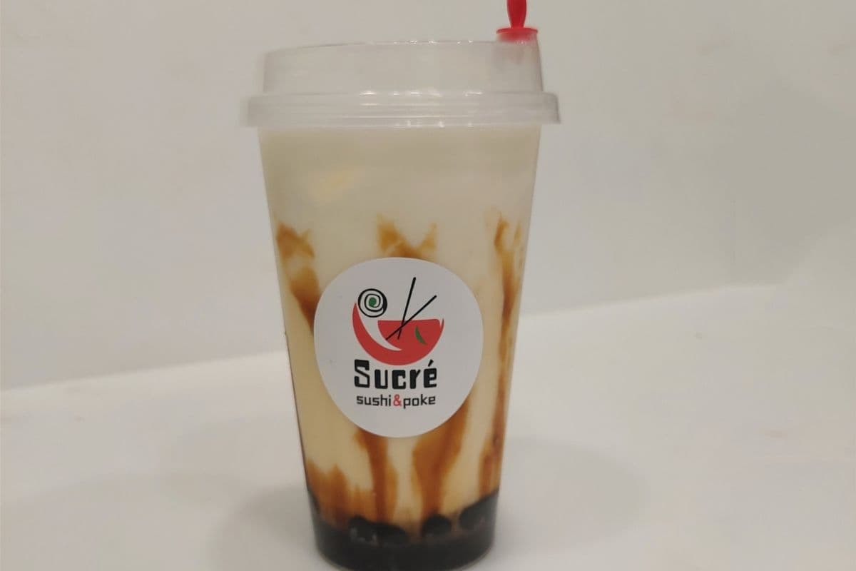 Sucre Brun avec Perles de Tapioca / Brown Sugar Latte with Tapioca Pearls (L)