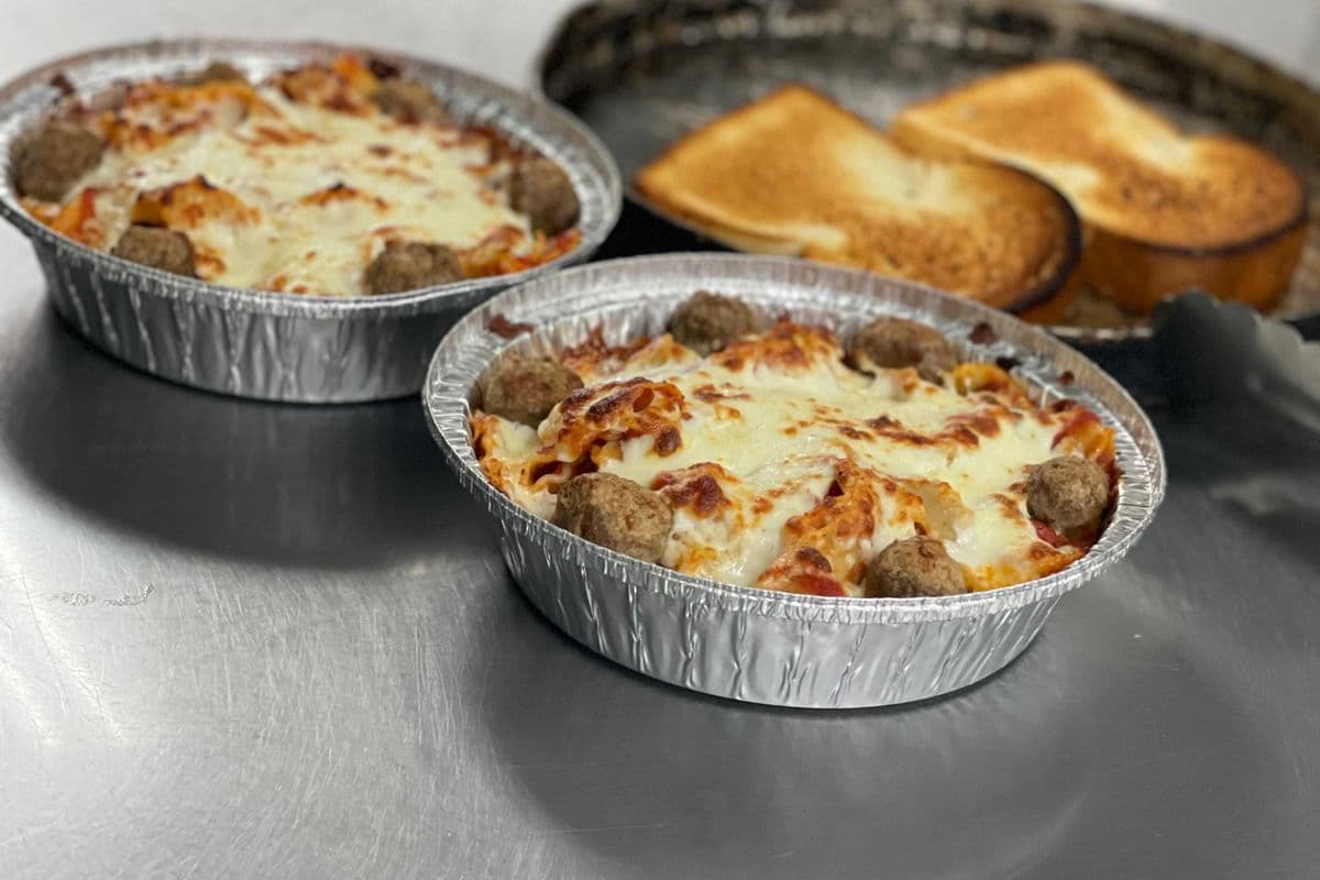 Baked Lasagna with Meatballs