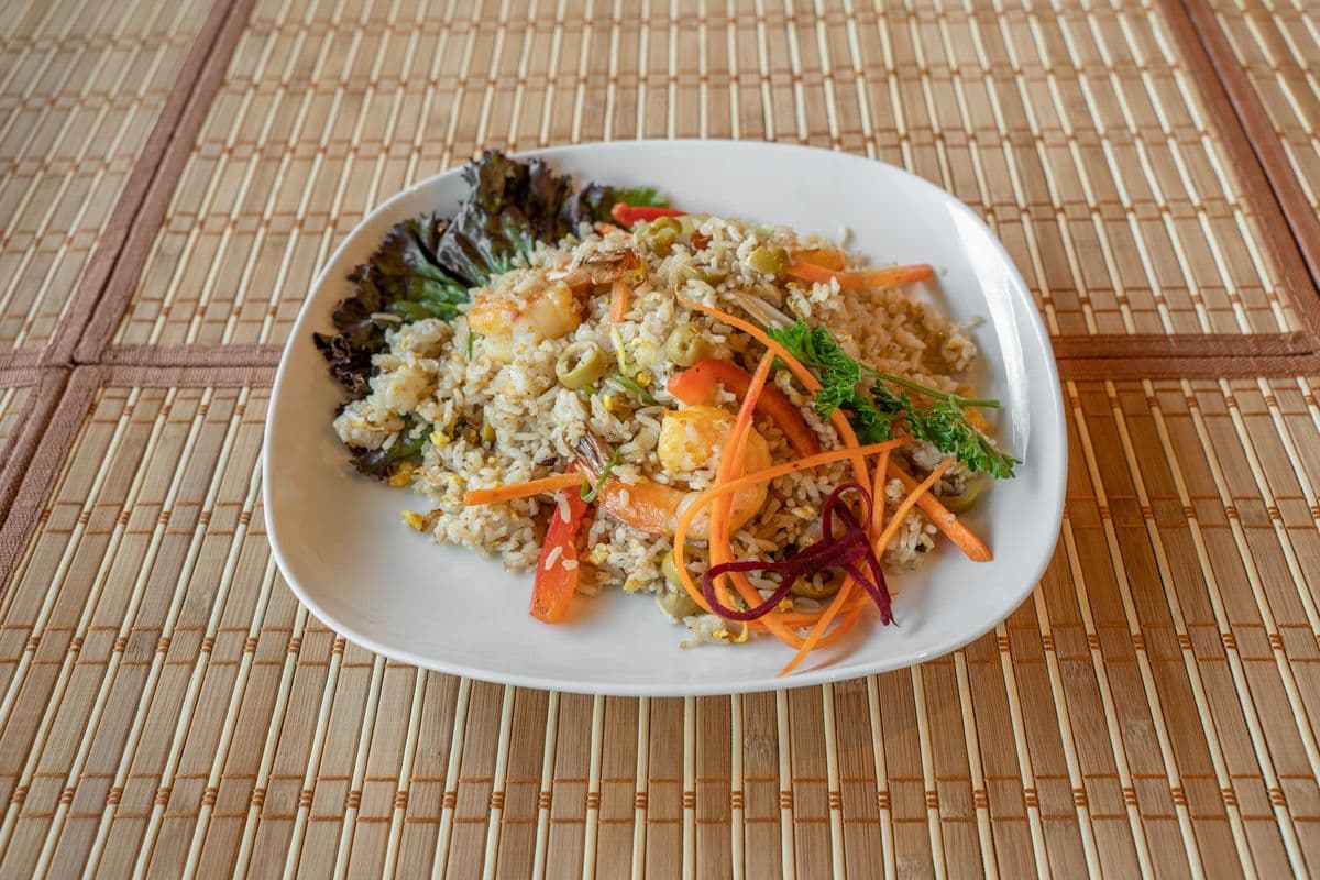 Shrimp Olive Fried Rice