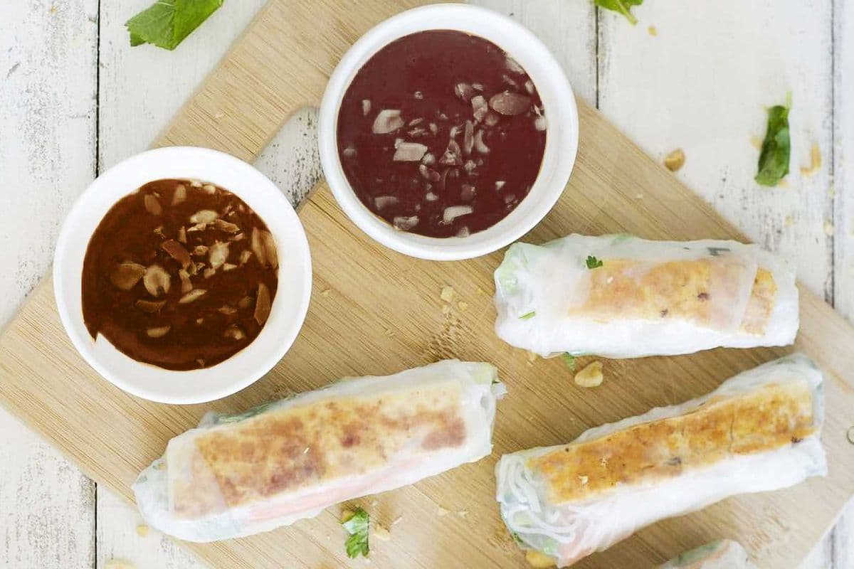 601 Fresh Tofu Rolls (Two Rolls)