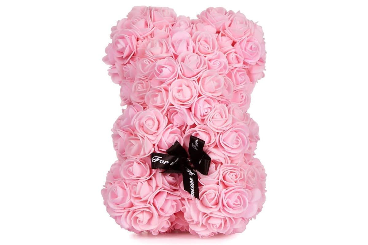 Pink Floral Teddy