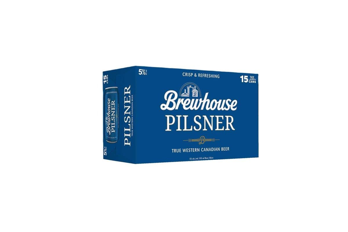 829465 - Brewhouse Pilsner (15 x 355 ML (CANS))