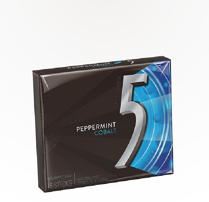5 Gum Peppermint Cobalt (15 Sticks - Sugar Free)