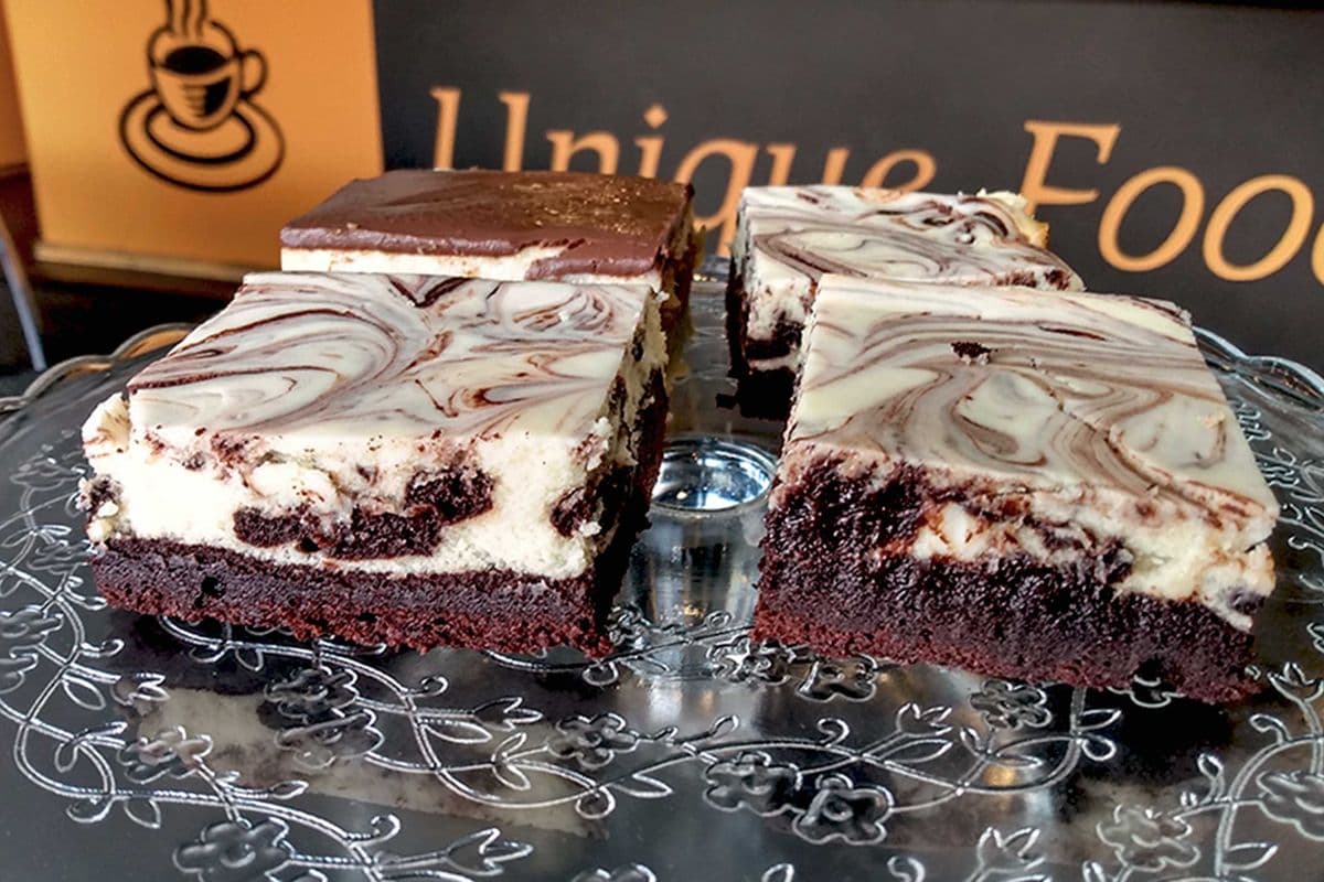 Marble Cheesecake Brownie