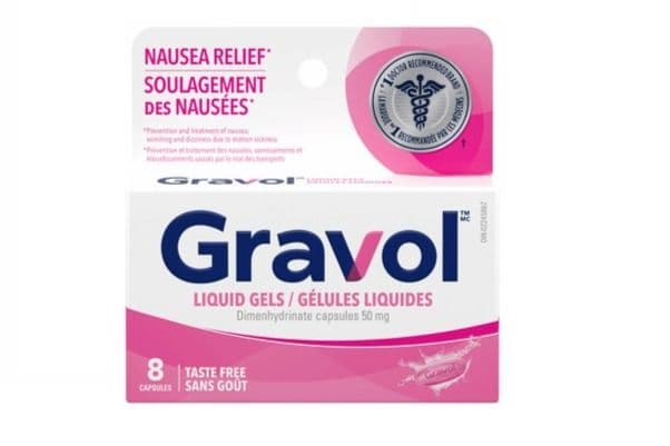 Gravol Liquid Gel Capsules (8's)