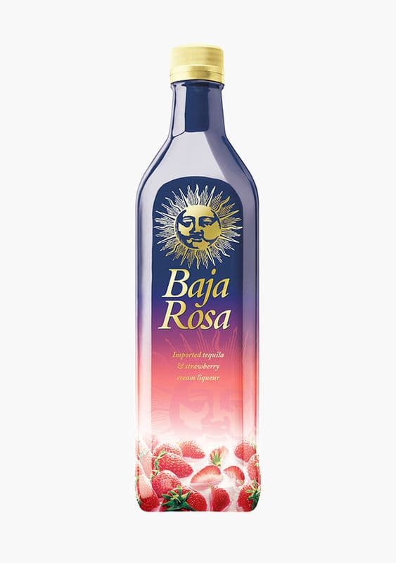 Baja Rosa & Strawberry Cream Tequila Liqueur (1 x 375ml)