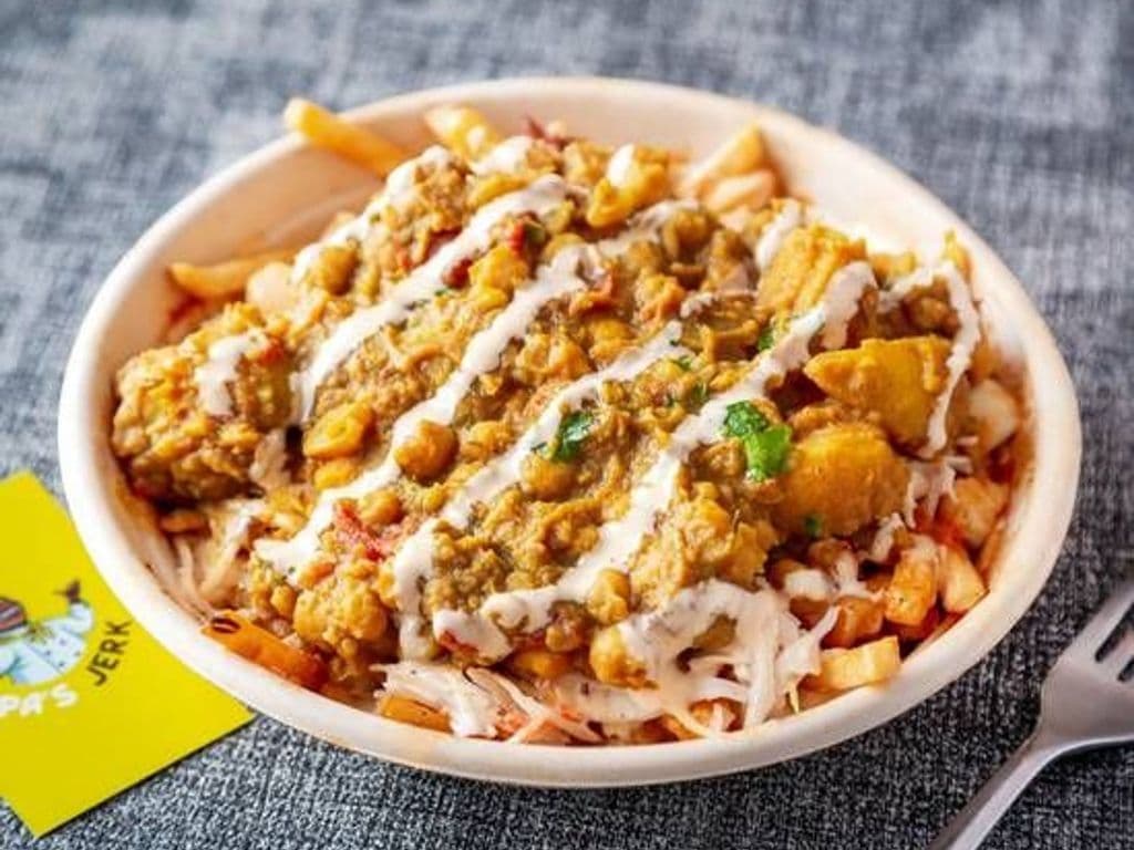 Veg Curry Poutine