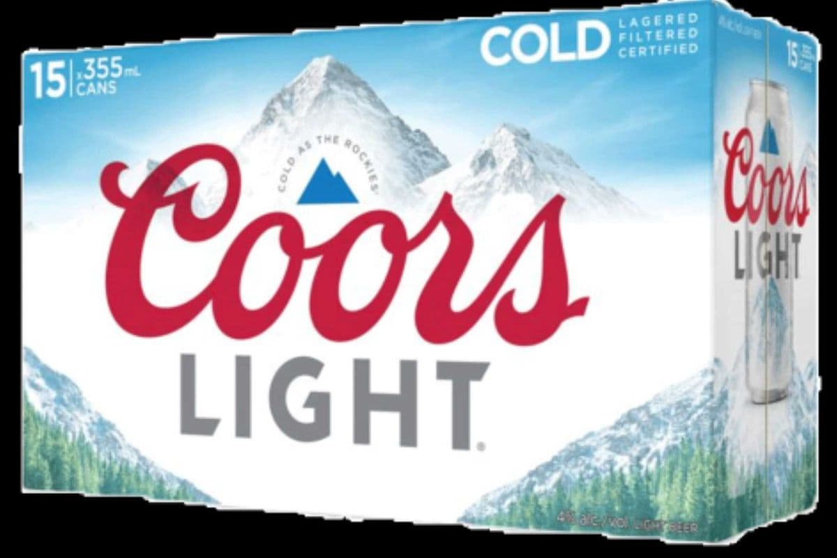 15c Coors Light (15 x 355 ml Cans)