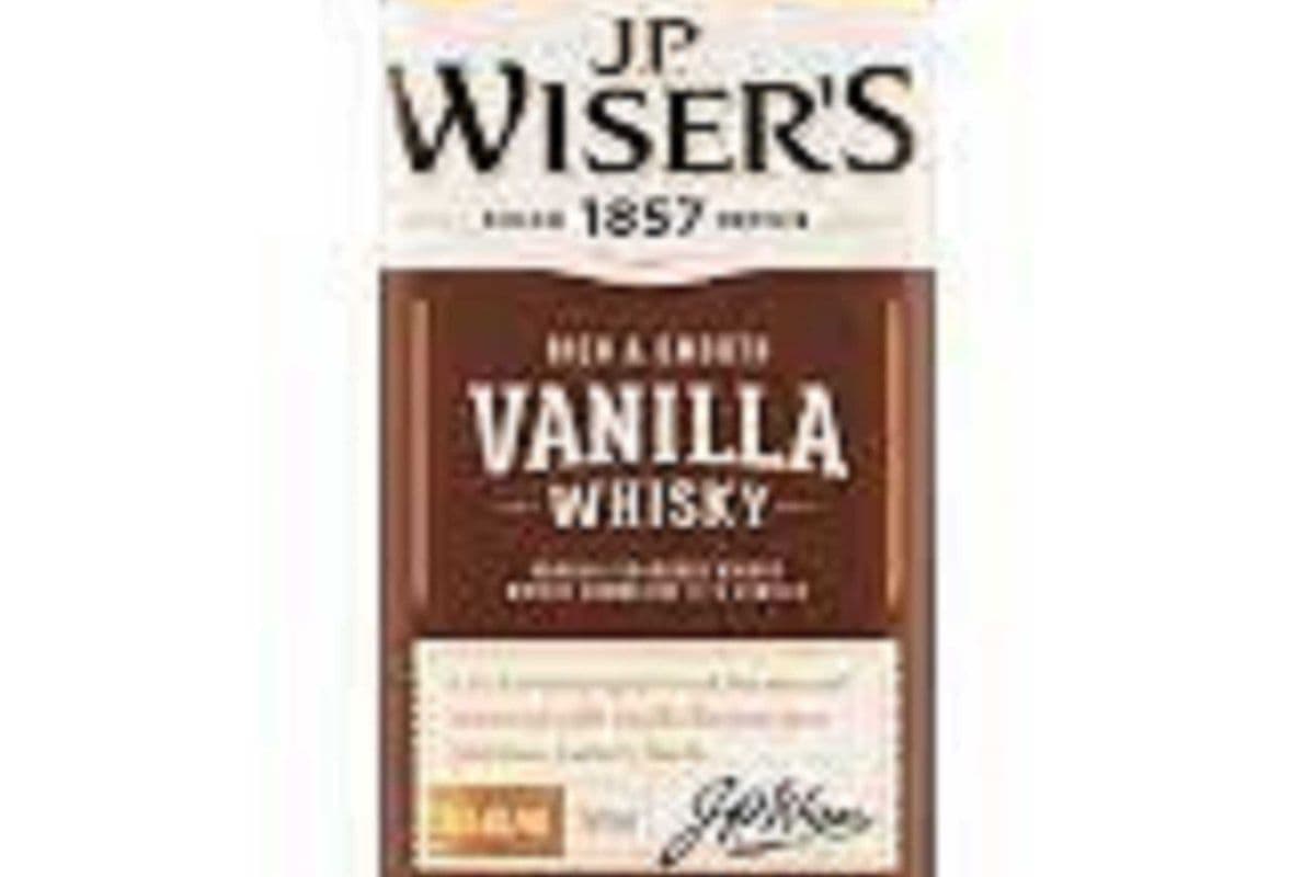 J.P. WISER'S VANILLA WHISKEY (750ML) (1 x 750 ML)