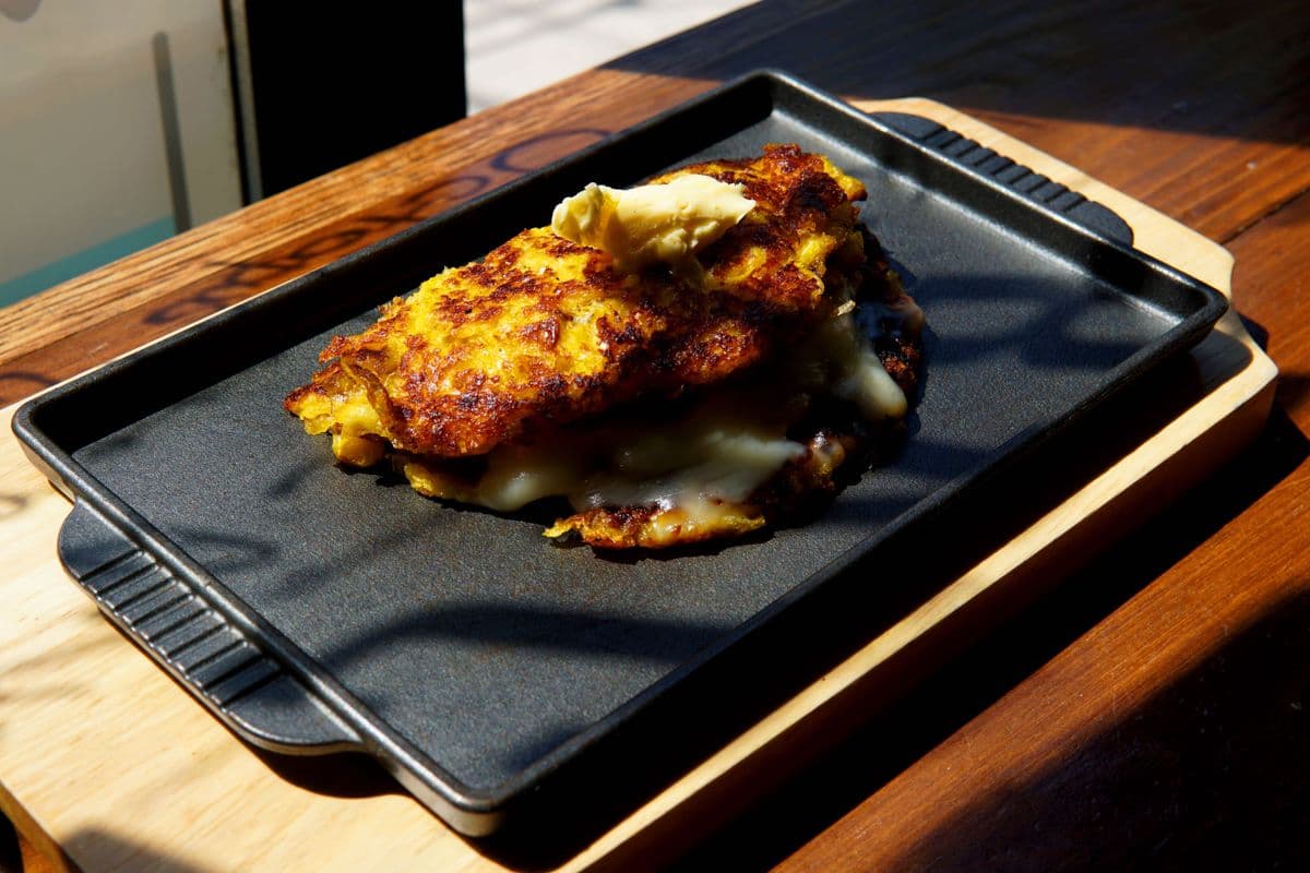 Cachapa with Cheese
